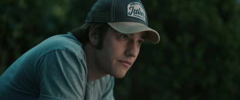 Like he was looking right through it. Like