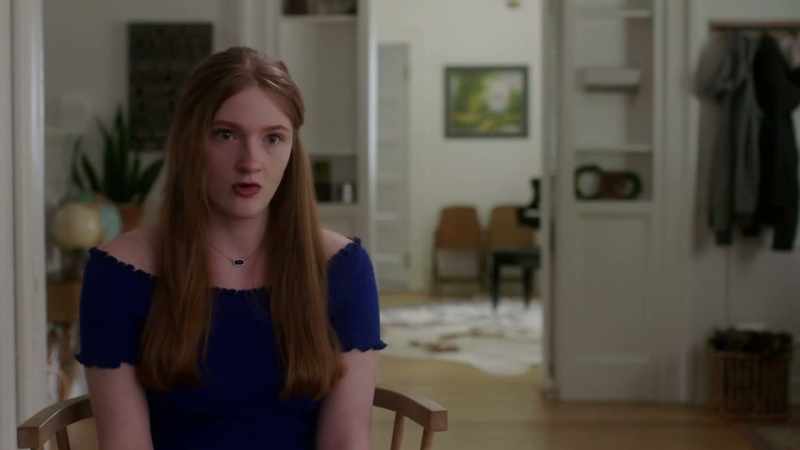 Like, I didn't... I didn't think she was sad anymore at all