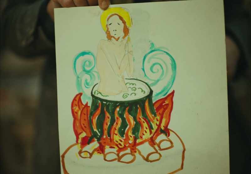 Like, it was just a saint boiling in oil, right?
