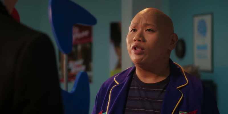 Like, you know, when I found him in Angela's basement?