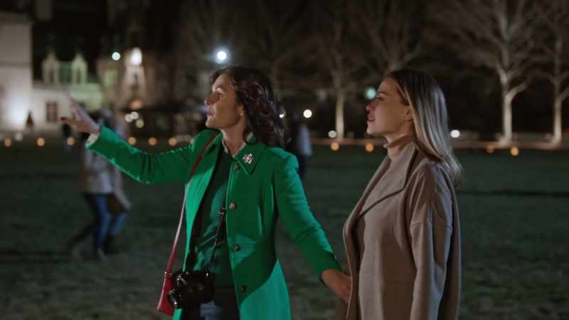 Like, oh, look, right over there is where Rebecca first meets
