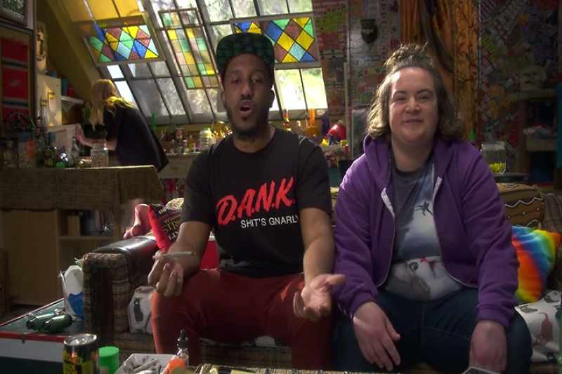 Like one time I had a cold, and I got high, and I got my cold high