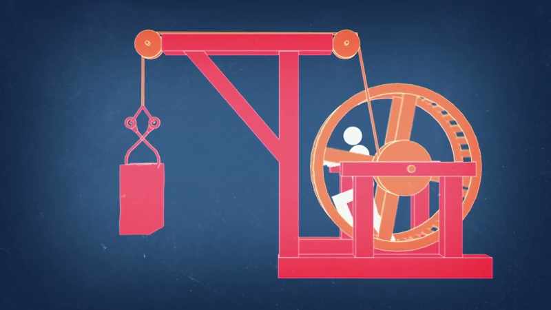 Like some giant hamster wheel
