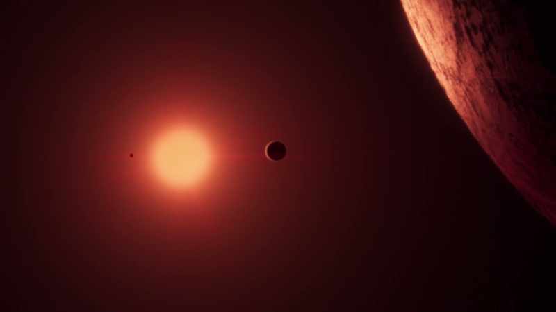 Like the Sun, TRAPPIST-1 has its own planets