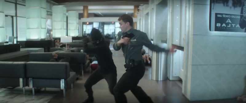 [Lilly yells] -[guard groans]