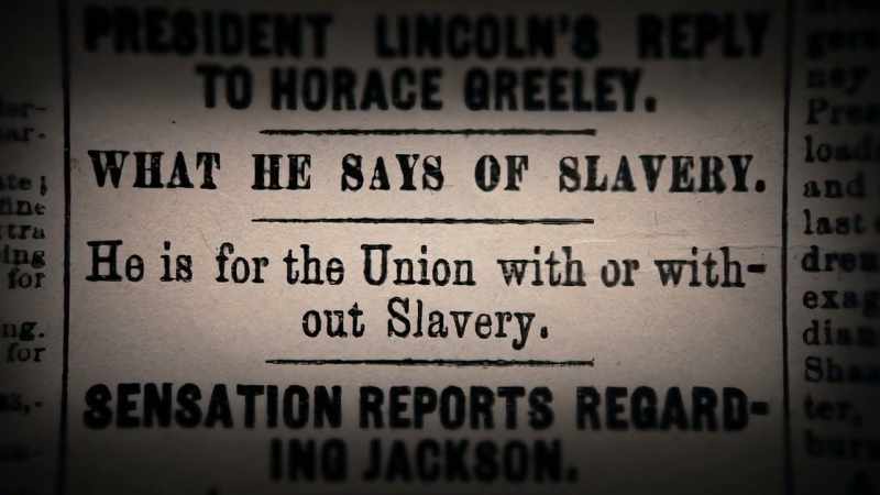 Lincoln is by this time determined to be a liberator