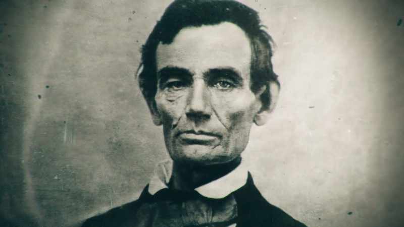 Lincoln's speech uses a biblical phrase