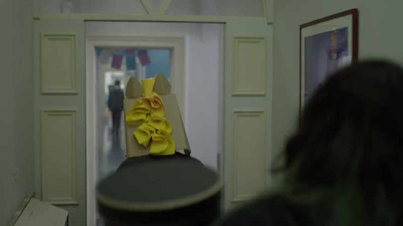 LINDA: Alright, everybody line up. Prize time