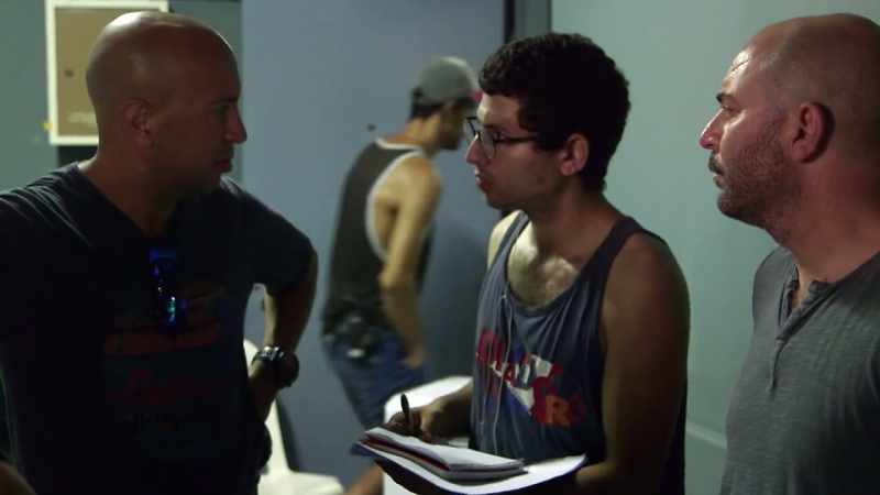 Lior spoke less Arabic, but he's improving more and more