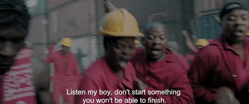 Listen my boy, don't start something you won't be able to finish