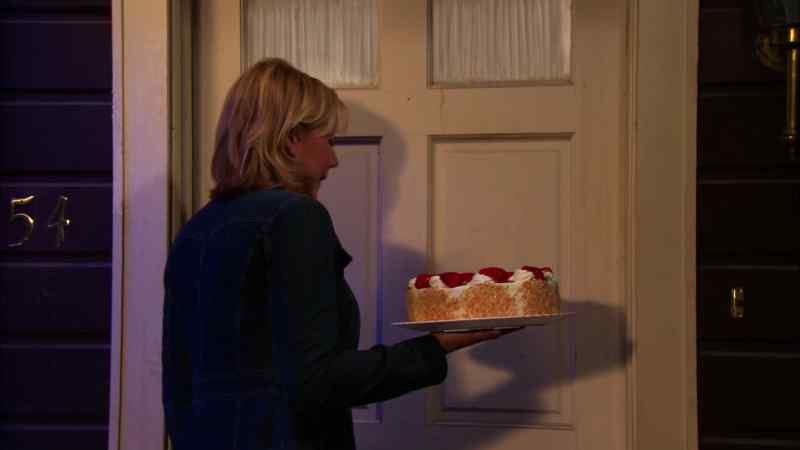 LISTEN, I REALLY DIDN'T COME OVER HERE TO BRING YOU A CAKE