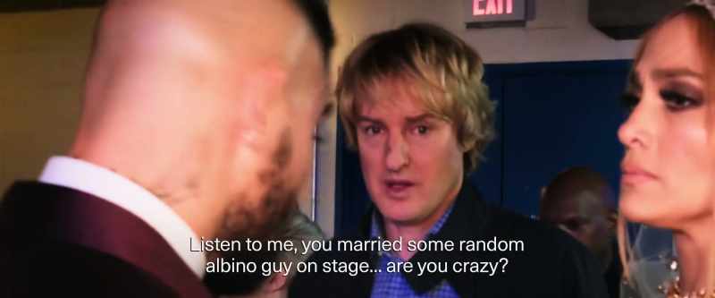 Listen to me, you married some random albino guy