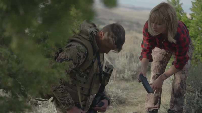Listen, we need to get some cover and get off this mountain