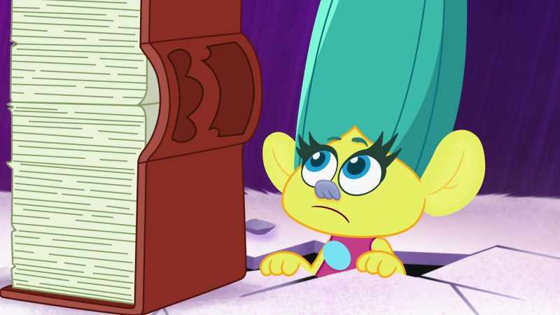 � Listen, Smidge, study that scrapbook