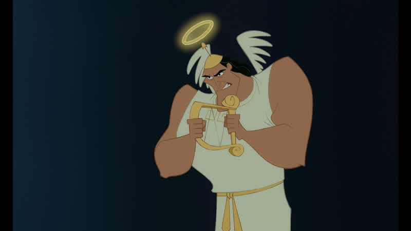 Listen up big guyI got three good reasons why you should just walk awayNumber one Look at that guyHe's got that sissy stringy music thingWe've been through this It's a harp and you know itRight That's