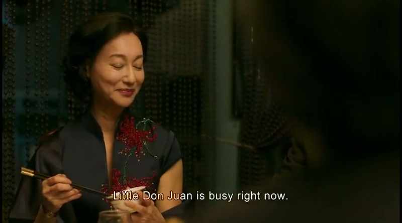 Little Don Juan is busy right now