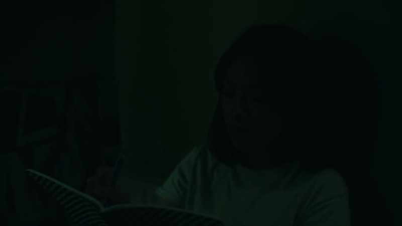 [little girl ghost giggling]
