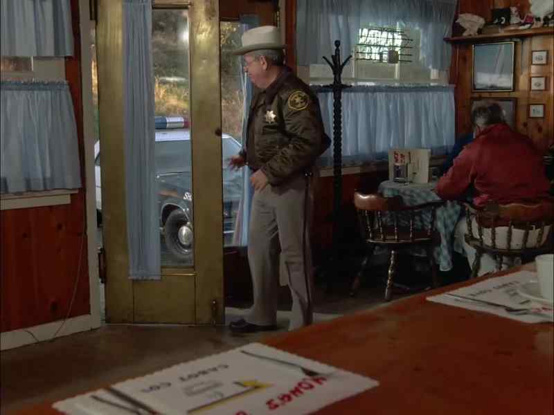 Little late today, Sheriff. Problems?