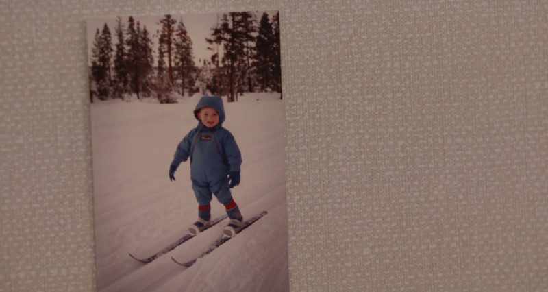 Little skier? You look so cute