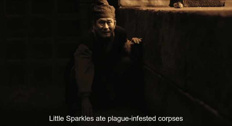 Little sparkles ate plague-infested corpses