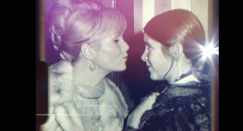 LIZ: I remember hanging out with Debbie Reynolds one night