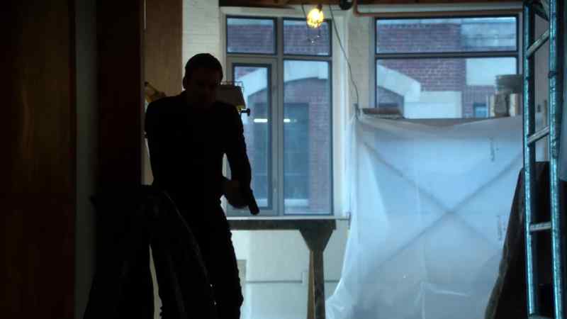 LIZA [OVER COM]: I'm in the basement