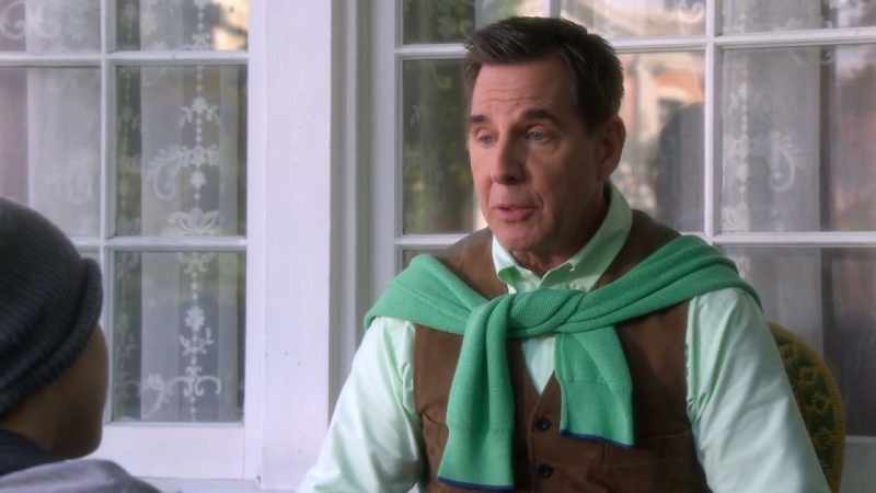 Lloyd Johnson, and please take your dirty boot off my nice toile cushion