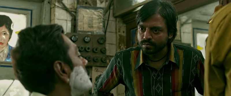 ln voluntarily, Raees pulled me closer to him
