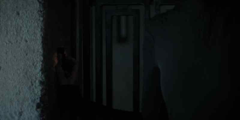 (lock beeping, door unlocks)