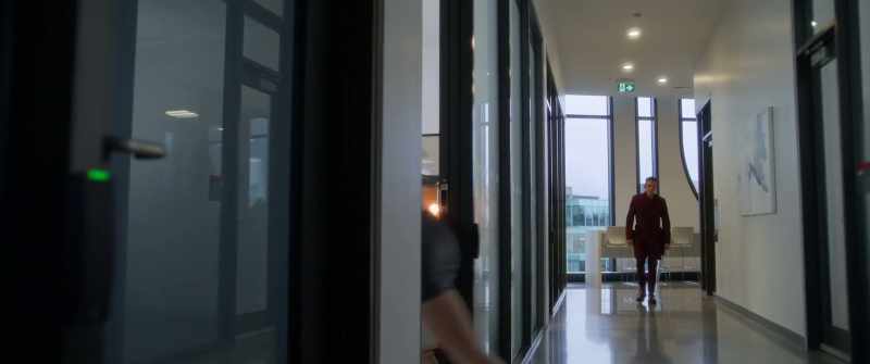 [lock beeping]