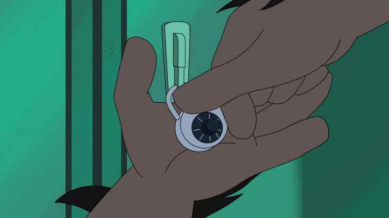 (LOCK CLICKING)