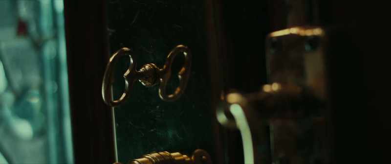(lock whirring)