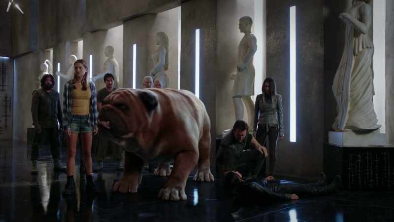 [ Lockjaw growls ]