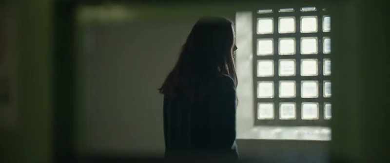 (LOCKS DOOR)