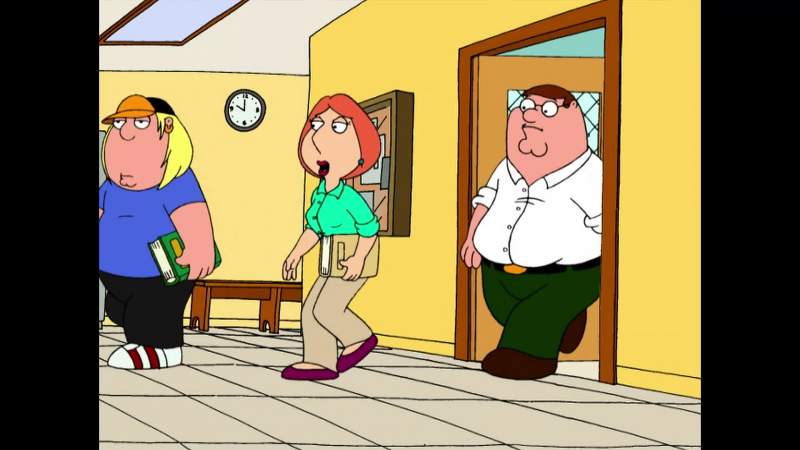 LOIS We'll continue this discussion tonight young man