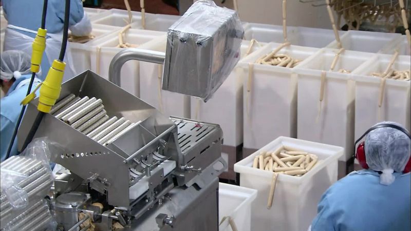 LONG ROLLS OF CELLULOSE TUBING