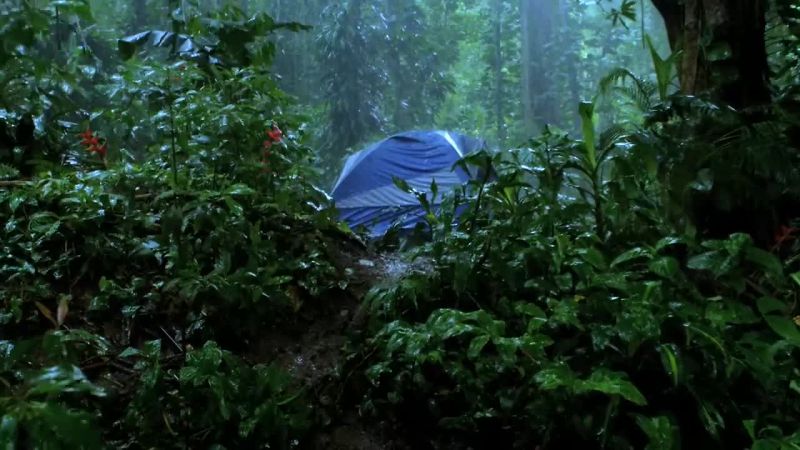 Look-- a tent
