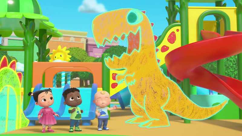 Look, a Tyrannosaurus rex