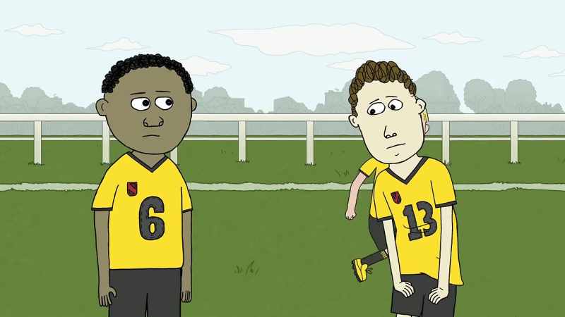 Look alive, man! You're never gonna score a