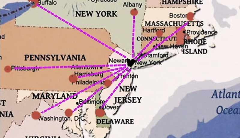 Look at all these towns.