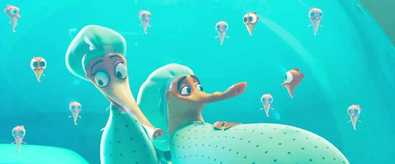 Look at him all tuckered out