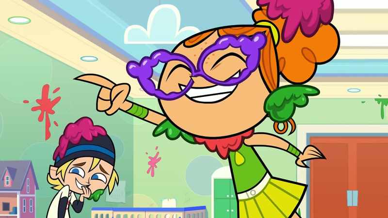 Look at his face! (Laughs)