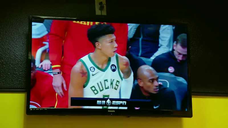Look at him. Come on, MarJon. This is perfect timing