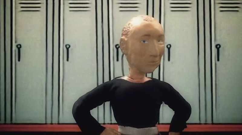 Look at him, even as a puppet he commands respect