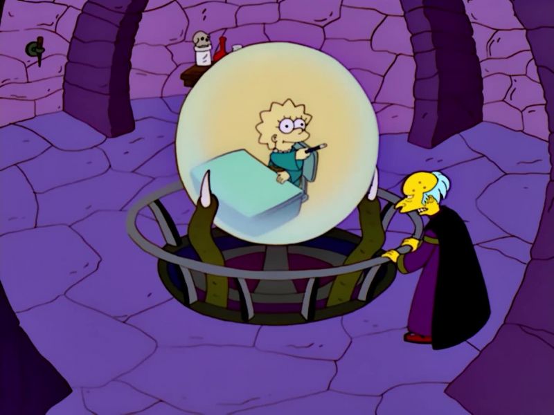 Look at that Lisa Simpson