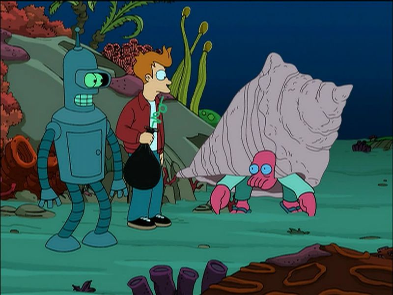 Look at me! I'm Dr. Zoidberg, homeowner!