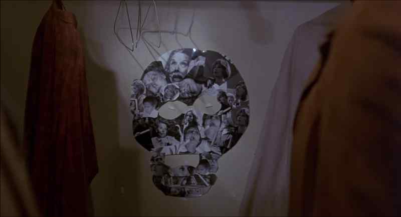 Look at that. He's created a death mask