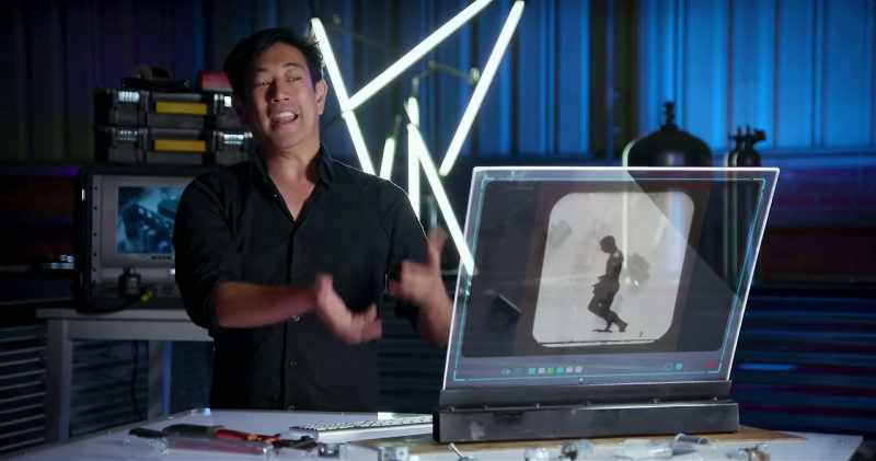 Look at this, the falling man