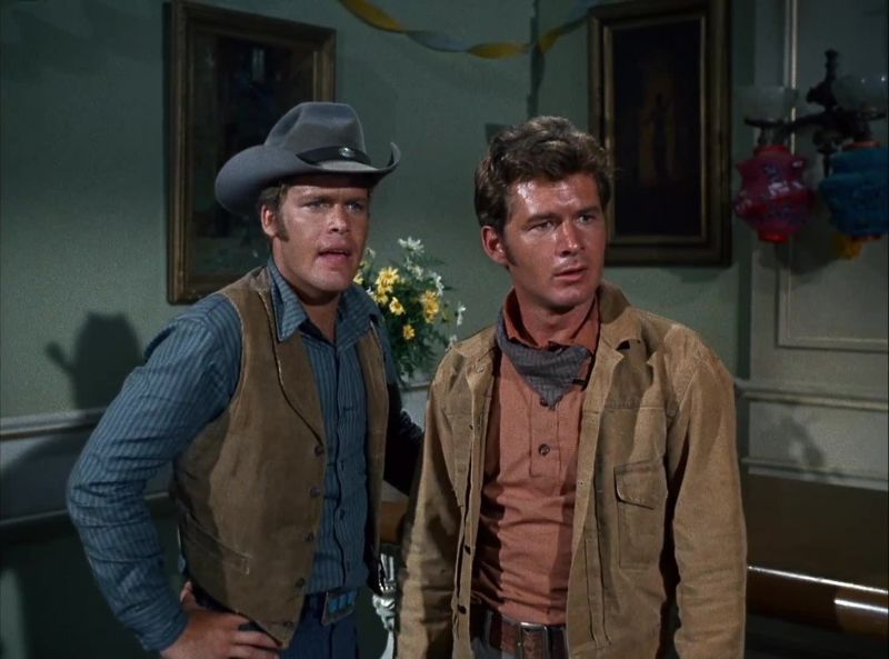 Look at those two, Steve. You know what they're doing?