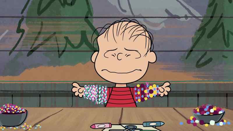 Look at what your beady bracelets made poor Linus do